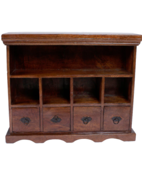 Brown Solid Wood Wall Shelf Brown Solid Wood Wall Shelf